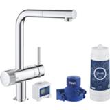 👉 Keukenkraan chroom GROHE Minta Touch elektronische startset, 4005176565496