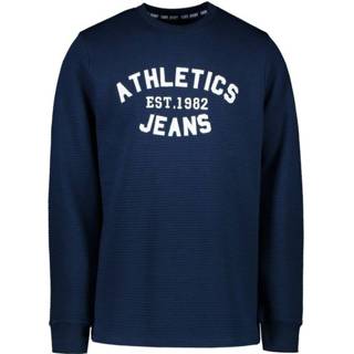 👉 Sweater blauw leer l m s XXL XXXL xxxl|s|m|l|xxl truien male mannen men Cars heren met ribmotief ronde hals model sonics navy 8719734319983 8719734319976 8719734319969 8719734320002