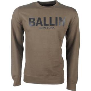 👉 Trui kaki s male mannen Ballin Est. 2013 heren sweat khaki 8720086052152