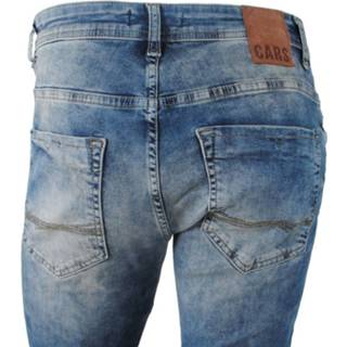 👉 Heren jean men mannen male blauw denim Cars jeans super skinny damaged look stretch lengte 36 aron 8719734273971 8719734273988 8719734273995 8719734274008