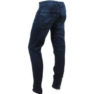 👉 Heren jean blauw male mannen Cars jeans tapered fit stretch lengte 36 shield dark used 8718082534024