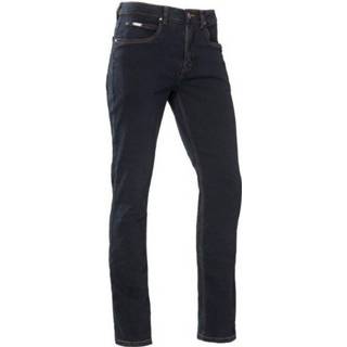 Heren jean blauw denim male mannen Brams Paris jeans stretch lengte 36 danny dark 8720086066630