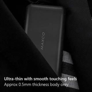 👉 Powerbank MAXCO MR10000W Power Bank 10000mAh Portable Charger Support Wireless Charging Ultra-Compact Backup 2.4A Output High-Speed for iPhone iPad Samsung Galaxy and More