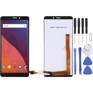 Digitizer zwart active LCD-scherm en volledige montage voor Wiko View Lite (zwart) 6922739305352