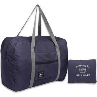 👉 Reistas blauw active bagage 2 stuks grote capaciteit mode handbagage tassen (donkerblauw)