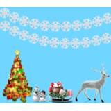 👉 Kerstpapier active 2 STUKS uitgehold Flower Christmas Mall Hoteldecoratie, specificatie: sneeuwvlok