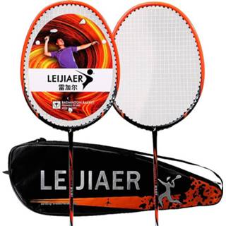 👉 Badmintonracket active entertainment LEIJIAER 8501 van carboncomposiet + 3 zweetbandensets voor volwassenen 6019952121132