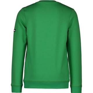 👉 Flo! Jongens Sweater - Maat 152 - Groen - Katoen/polyester/elasthan