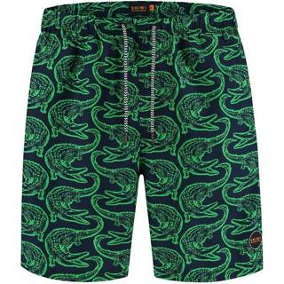 👉 Swimshort donkergroen groen l male Shiwi Swim short alligator irisch green 8717622865017