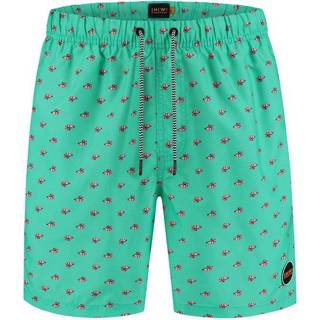 👉 Swimshort groen l male Shiwi Swim short shrimp pappagallo 8717622868711