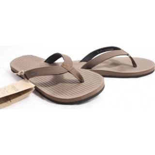 👉 Slippers male taupe Indosole Essential flip flop