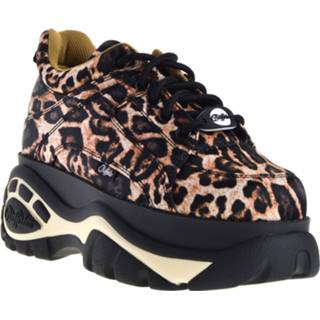 👉 Veterboots bruin damesschoenen vrouwen Buffalo plateau leopard 2000001348130