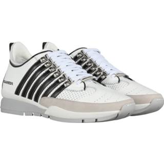 👉 Sneakers wit kant herenschoenen male Dsquared2