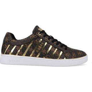 👉 Synthetisch 36 vrouwen bruin Guess Bolier FL5BOLFAL12 / Goud-36 maat 7618584115961