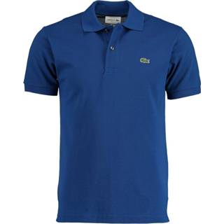 👉 Poloshirt blauw katoen male Lacoste L11 poloshirts met korte mouwen 100%