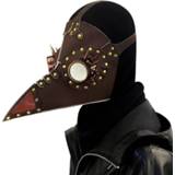 👉 Weer haak active HG073 Halloween met weerhaken, gebrilde snavelvorm, masker in punkstijl 6922535769457