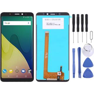 👉 Digitizer zwart XL active Lcd-scherm en volledige montage voor Wiko View (zwart) 6922292780894