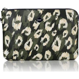 👉 Clutch kaki ecru One Size tassen vrouwen Oilily lhz jolly khaki- 4053533657377