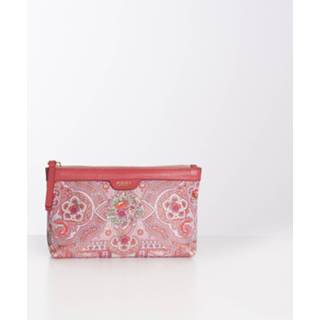 👉 Toilettas roze leer One Size vrouwen unisex Oilily ovation leer- 8714457247087