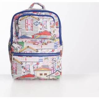 👉 Backpack zijde One Size unisex print Oilily s town- 8714457247223