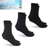 👉 Thermo sokken grijs zwart male Pierre Cardin 3-pack navy 345100008885