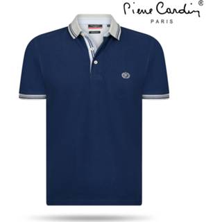 👉 Blauw m male mannen Pierre Cardin heren polo lyon navy 8720086105964 345100008885