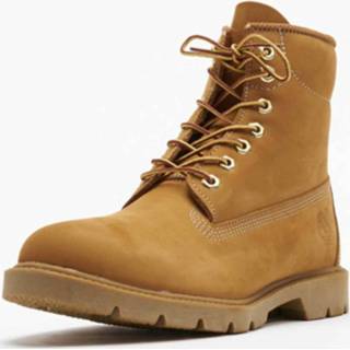 👉 Geel bruin male Timberland Basic boot noncontrast collar yellow brown