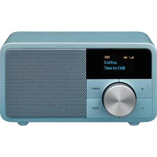 👉 Draagbare radio blauw nederlands Sangean: DDR-7 DAB+ Mini wekkerradio BT - 4711317995373