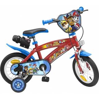👉 Blauw rood jongens Nickelodeon - Paw Patrol 12 Inch 22 Cm Knijprem Blauw/rood 8422084012724