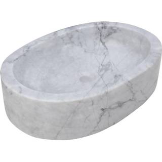 👉 Waskom carrara Forzalaqua Firenze Gepolijst 50x35x12 cm 8719304291978