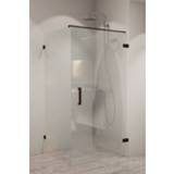 👉 Douchecabine zwart mat BWS Portos Profielloos Nano Coating Black Edition (Alle Maten) 8719304532330