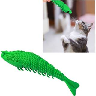 👉 Tandenborstel active Catnip Fish Bite Teething Stick Funny Cat Toy huisdier 6922163288757