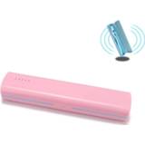 👉 Batterij roze active kleding Ultraviolet Reistandenborstel Sterilisatiebox / USB Plug-in Dual-use (roze)