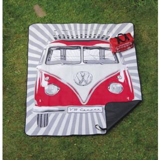 👉 Rood VW Volkswagen Picnic Kleed 600514908504