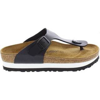 👉 Zwart bicolor vrouwen Birkenstock Gizeh black regular 4039854683103 4039854683141 4039854683189 4039854683226