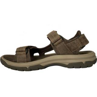 👉 Sandaal mannen male bruin men leer Teva Sandalen langdon walnut