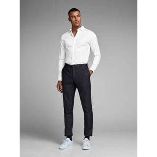 👉 Overhemd xs|s|m|l|xl|xxl men XL l m wit XXL male xs|s|m|l|xxl s XS Jack & Jones 12097662 parma white noos