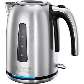 👉 Waterkoker zwart RVS grijs Velocity Russell Hobbs rvs/zwart 5038061101713