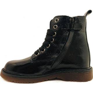 Veterboots zwart vrouwen lak Clic! 8434338455232