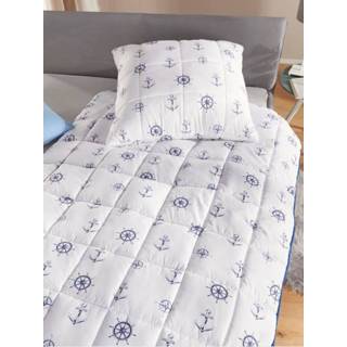 👉 Dekbed wit blauw Dekbedden Maritim Kinzler wit/blauw