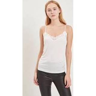 👉 L s wit m vrouwen xs|s|m|l XS Object Top 23024956 leena white -