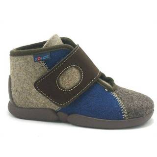 👉 Pantoffels bruin jongens male Rohde 2072-72