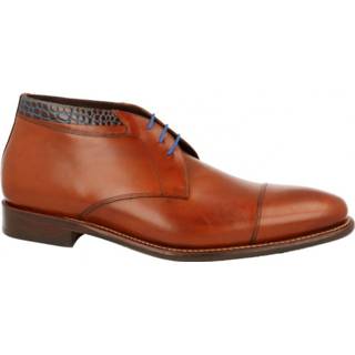 👉 Veterboots bruin herenschoenen male Floris van Bommel Veterboot