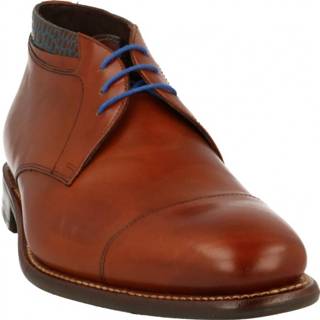 👉 Veterboots male bruin herenschoenen Floris van Bommel Veterboot