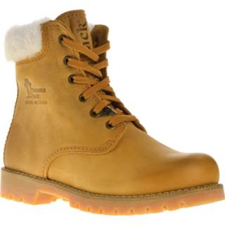 👉 Veterboots beige damesschoenen vrouwen Panama Jack gevoerd 2000000614564