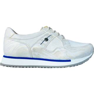 👉 Veterschoenen wit ecru wol vrouwen Wolky Off white e walk stretch zebra 8719205337225