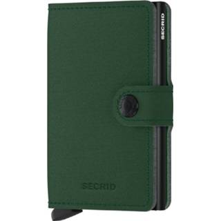 👉 Donkergroen One Size vrouwen print SECRID My miniwallet yard green