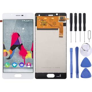 👉 Digitizer wit active Lcd-scherm en volledige montage voor Wiko U Feel (wit) 6922849474887