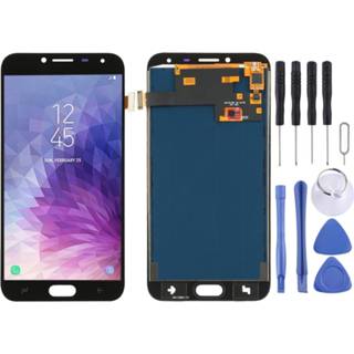 👉 Digitizer zwart active LCD-scherm en volledige montage (TFT-materiaal) voor Galaxy J4, J400F / DS, J400G DS (zwart) 6019952656603