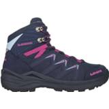 👉 Wandel schoenen 35 uniseks blauw zwart Lowa - Kid's Innox Pro GTX Mid Wandelschoenen maat 35, zwart/blauw 4056264856835